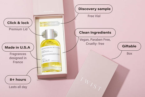 Twist Cream de la Creme No. 207 for Women & Men Inspired by Byre. Vanille A