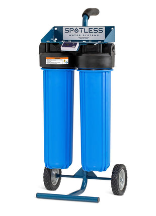 Spotless Water Systems - DIC-20, Simple Window, Solar Panel, RV & Car Wash System, Works for All Vehicles, Motorcycles, Bikes, Boats, Planes, Yachts, Towel Drying Eliminated