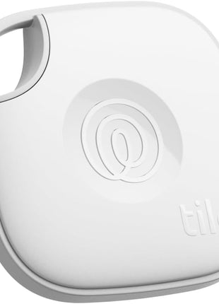 Life360 Tile - Bluetooth Tracker, Keys Finder and Item Locator for Keys, Bags and More. Phone Finder. Both iOS and Android Compatible. 1-Pack (White)