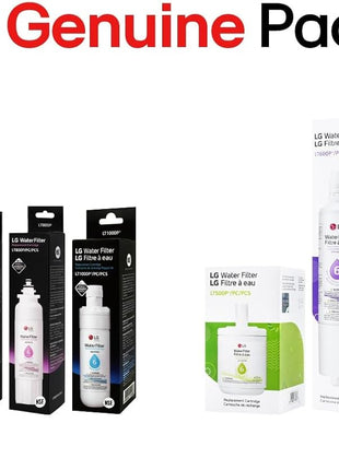 LG 6 Month (LT120F) Replacement Refrigerator Air Filter, 1 Count (Pack of 1), White