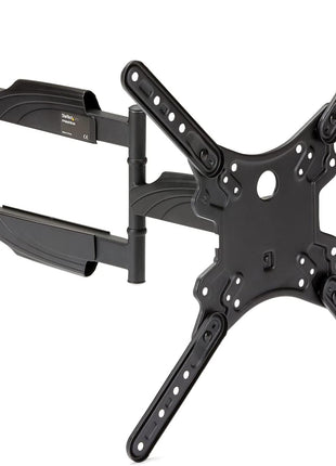 StarTech.com Full Motion TV Wall Mount - 32-55 inch (77lb/35kg) VESA Displays - Low Profile Universal Flat Screen TV Wall Mount - Heavy Duty Adjustable Tilt/Swivel Articulating Arm Bracket (FPWARTB1M)