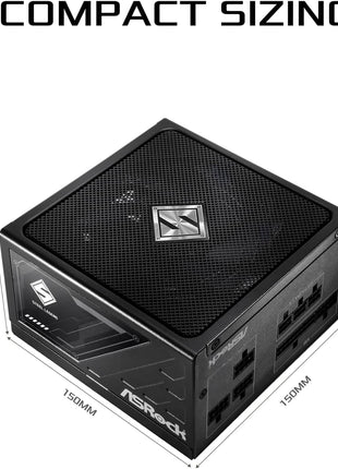 ASRock Steel Legend 650W Power Supply ATX 3.1 PCle iCOOL Full Modular 10 Years Warranty 135 mm FDB Fan SL-650G 80 Plus Gold Cybenetics Platinum Japanese Capacitor 5V Boost