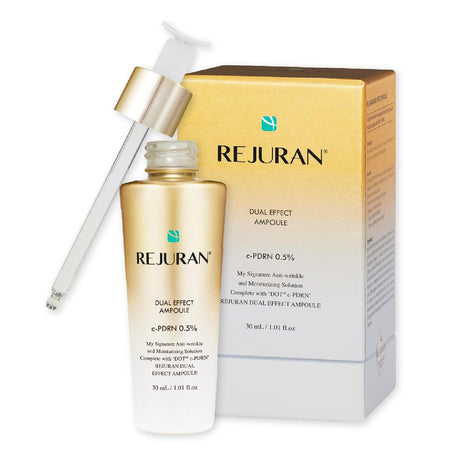 REJURAN Dual Effect Ampoule, DOT DUAL c-PDRN® Face Serum, 1.01 fl oz