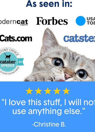Boxie Probiotic Cat Litter, 40 Day Odor Control, Clumping Clay Kitty Litter, Odor Eliminating Probiotics, Dust-Free, No Fragrances No Fillers, 16 lb