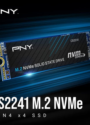 PNY CS2241 2TB M.2 NVMe Gen4 x4 Internal Solid State Drive (SSD) - M280CS2241-2TB-RB