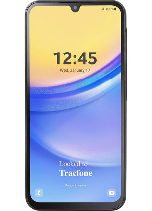 Tracfone Samsung Galaxy A15 5G Phone - 64GB, $20 30-Day Plan, Black | Prepaid Smartphone [Activation Promotion] Affordable 5G bundled with a $20 30-day plan Locked to Tracfone