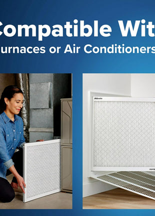 Filtrete 16x20x1 AC Furnace Air Filter, MERV 5, MPR 300, Capture Unwanted Particles, 3-Month Pleated 1-Inch Electrostatic Air Cleaning Filter, 6-Pack (Actual Size15.69x19.69x0.81 in)