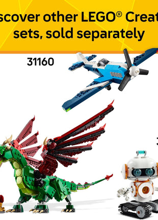 LEGO Creator 3 in 1 Wild Animals Surprising Spider Toy - Building Toy with 3 Build Options, Spider, Scorpion, or Snake - Animal Figures for Kids, Boys & Girls, Ages 7+ - Gift Idea for Birthday - 31159