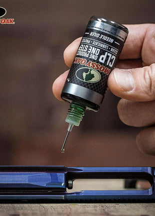 Mossy Oak CLP Gun Cleaning Oil | All-in-One Cleaner, Lubricant & Protectant | One-Step Gun Oil CLENZOIL