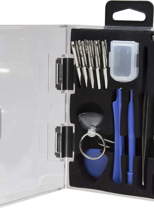 StarTech.com Cell Phone Repair Kit - with Case - Multipurpose - Computer Tool Kit - Electronics Kit - PC Tool Kit , TAA (CTKRPR)