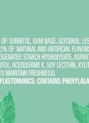 Orbit Sweet Mint Sugar Free Chewing Gum Bulk, 12 Packs, 14 Pieces Each (168 Total)