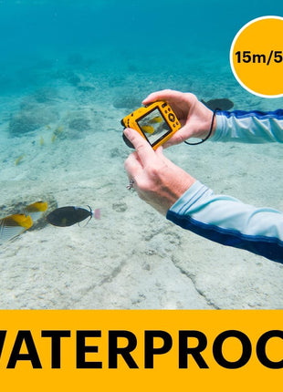 KODAK PIXPRO WPZ2 Waterproof Digital Camera, 16MP with 4X Optical Zoom, Shockproof, Dustproof, 1080p Video, Wi-Fi, Waterproof to 50ft, Yellow