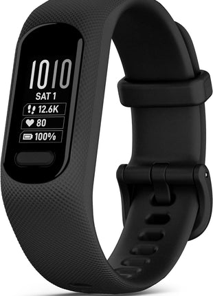 Garmin vívosmart® 5, Fitness Tracker, Long-Lasting Battery, Simple Design, Black Large