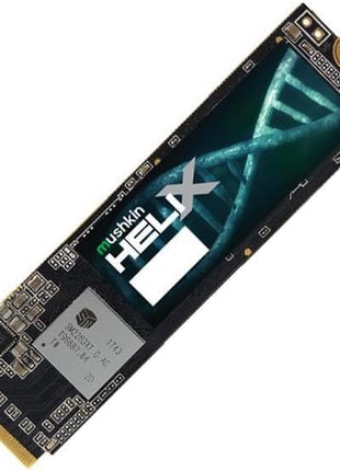 Mushkin Helix-L – 2TB PCIe NVMe 1.3 – M.2 (2280) Internal Solid State Drive (SSD) – Gen3 x4 – 3D TLC - (MKNSSDHL2TB-D8)