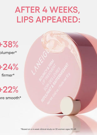 Lanage Resilient & Firm Lip Treatment: Peony & Collagen Complex, Ceramide Capsules, Thickening & Firming Lip Care with 5D Hyaluronic Acid Hydration