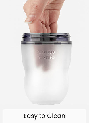 Comotomo Baby Bottle Double Pack, Green, 8oz