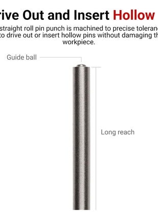 TEKTON 1/16 Inch Roll Pin Punch | 66061 | Made in USA