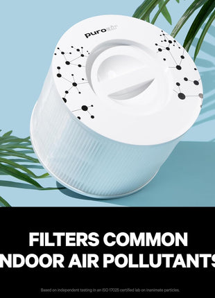 PuroAir 240 Replacement Filter - Genuine Puro Air 240 Filter Replacement - Official PuroAir Air Purifier HEPA Filter with CarbonTech Filters 99.9% of Pollen, Dust, Pet Dander, Smoke, Odors (2PK)