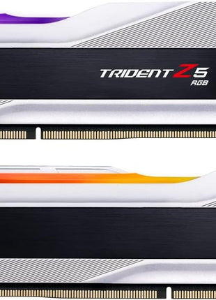 32GB G.Skill DDR5 Trident Z5 RGB 8000MHz CL38 1.45V Dual Channel Kit 2X 16GB Silver