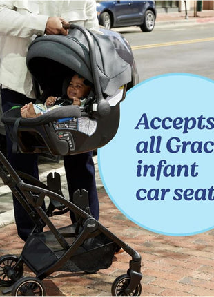 GracoÂ® Gomax Frame Stroller, Accepts All GracoÂ® Infant Car Seats, Backpack Style Lightweight Travel Stroller Frame