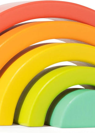Lovevery, Rainbow Stacker, Montessori Baby, Perfect for Your Baby Starting at 20 Months+