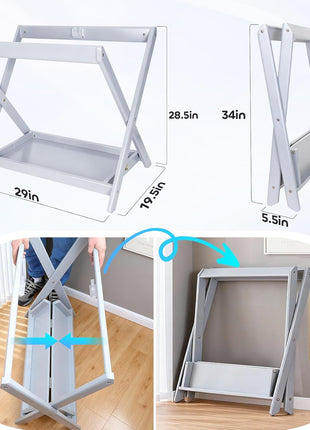 Bassinet Stand,Compatible with UPPAbaby Bassinets Since 2015,Bonus Storage Bag Included,One-Touch Open and Close,Secured with reinforced clamps,comfortable sleeping space for your little one