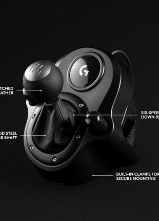 Logitech G Driving Force Shifter – Compatible with G29, G920 & G923 Racing Wheels for-PlayStation 5, Playstation 4, Xbox-Series X|S, Xbox-One, and-PC