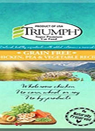 486106 Triumph Grain Free Recipe Cat Food Chicken, 3 Lb, 1Piece