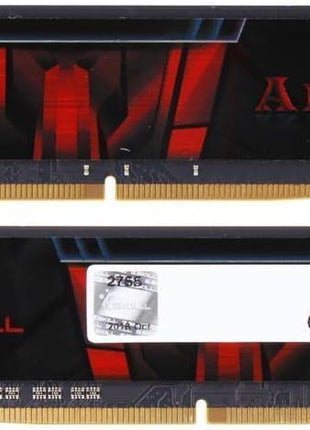 G.SKILL AEGIS Series DDR4 RAM 32GB (2x16GB) 2666MT/s CL19-19-19-43 1.20V Intel AMD Desktop Computer Memory U-DIMM (F4-2666C19D-32GIS)