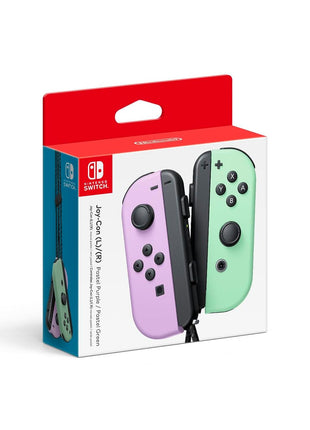 Joy-Con (L)/(R) - Pastel Purple/Pastel Green (Renewed)