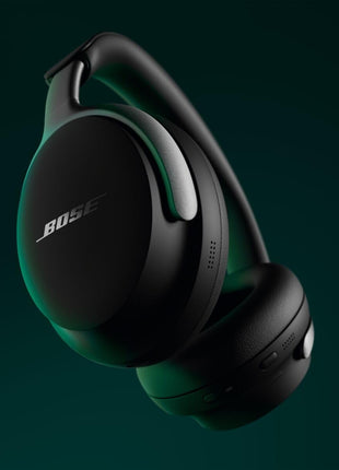 Bose QuietComfort Ultra Bluetooth Headphones, Wireless Headphones with Spatial Audio, Over Ear Noise Cancelling with Mic, Up to 24 Hours of Playtime, Black