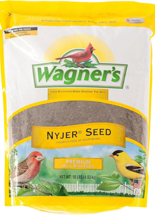 Wagner's 62050 Nyjer Seed Wild Bird Food, 10-Pound Bag