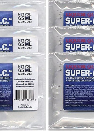 North Mountain Supply - Super-Kleer K.C. Beer and Wine Clarifier - 6 Pack