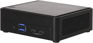 NUCS(Slim) BOX-155H Mini PC, Intel Core Ultra 7 Processor, Arc Graphics, Intel AI Boost, DDR5 5600 up to 96GB, Triple Storages, 4K Quad-Display, 2.5G Dual LAN, Wi-Fi 6E, 5 USB, ThunderboltTM 4