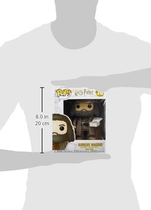 Funko POP! Harry Potter - Rubeus Hagrid with Cake | Official Fantasy Merch - Collectable Vinyl Figurine for Shelf Display - Birthday Gift Idea for Fans and Collectors