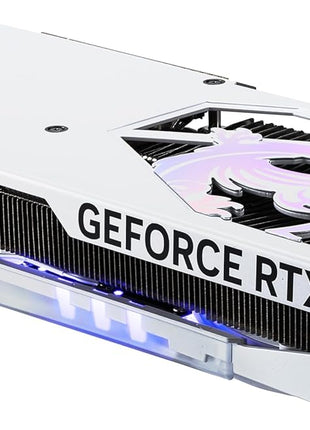 msi Gaming RTX 5060 Ti 8G, Trio OC White Graphics Card (8GB GDDR7,128-bit, Extreme Performance: 2662 MHz, DisplayPort x3 2.1a, HDMI 2.1b, NVIDIA Blackwell Architecture