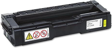 Ricoh Yellow Toner Cartridge, 2500 Yield, Type SPC310A (406347)