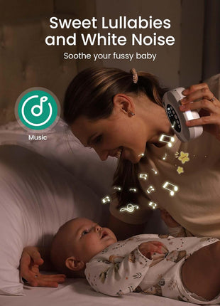 GROWNSY Electric Nose Suction for Baby, Hospital-Grade Nasal Aspirator with Night Light,Soothing Lullabies, Baby Nose Sucker with 9 Adjustable Suction Levels