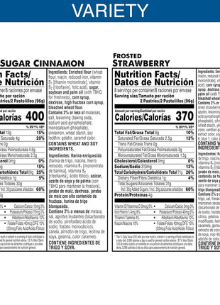 Pop-Tarts Toaster Pastries, Breakfast Foods, Kids Snacks, Variety Pack, 54.1oz Box (32 Count)
