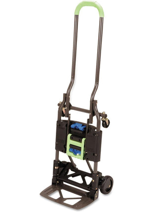 COSCO Shifter Multi-Position Folding Hand Truck and Cart, 300 lb. Weight Capacity, Green, 12222PBG1E