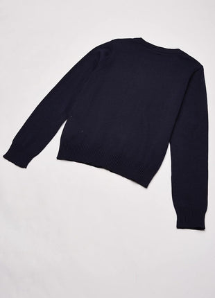 The Children's Place girls Basic School Uniform Cardigan Sweater, Tidal, Medium US