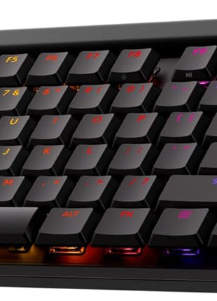 Logitech G515 Lightspeed TKL Low Profile Wireless Gaming Keyboard, LIGHTSYNC RGB, Thin Tenkeyless Design, PBT Keycaps, Tactile (Brown) Mechanical Switches - Black
