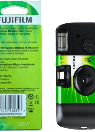 Fujifilm QuickSnap Flash 400 One Time Use 35mm Camera with, 27 Exposures, 4-Pack