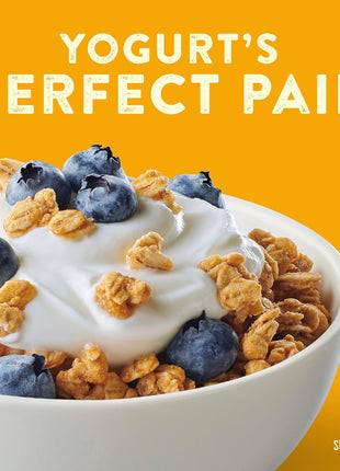 Nature Valley Protein Granola, Oats and Honey Granola, Resealable Snack Pouch, Family Size, 17 oz