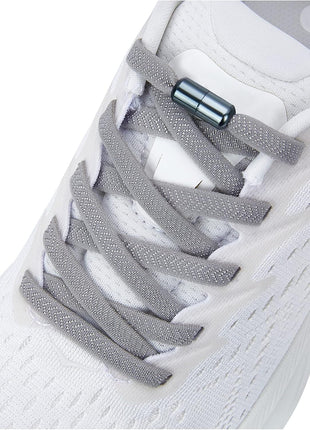 anan520 Elastic Shoe Laces - Elastic No Tie Shoelaces for Adults & Kids Shoes Black