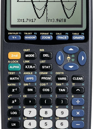 Texas Instruments TI-83 Plus Graphing Calculator, Gray, Standard
