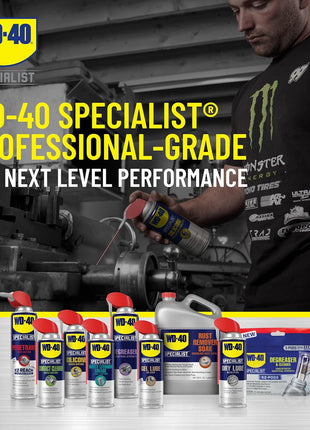 WD-40 Specialist Silicone Lubricant with SMART STRAW SPRAYS 2 WAYS, 11 OZ