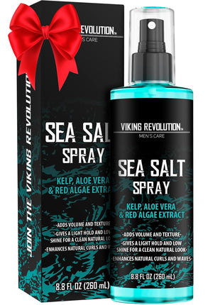 Viking Revolution Sea Salt Spray for Men - Hair Texturizing Spray 8.8 oz
