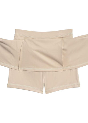 IZOD Girls School Uniform Sensory-Friendly Pleated Scooter, Khaki, 10