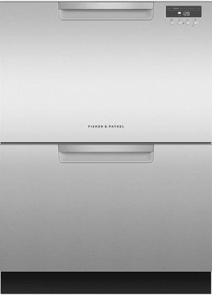 Fisher and Paykel Double DishDrawer Dishwasher, 14 Place Settings (EZKleen Stainless Steel)